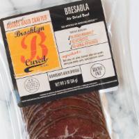 Brooklyn Cured Sliced Meats · 3oz pre-sliced package: Bresaola is a hand-crafted salume inspired by the Italian delicacy B...