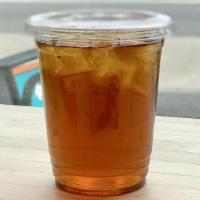 Iced Tea · Freshly brewed in three fabulous flavors: Assam Black (Caffeinated), Green-Mint (Caffeinated...