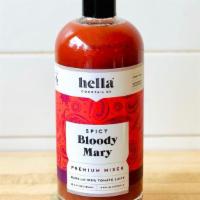 Hella Cocktail Co Bloody Mary Mix · 750 ml bottle | Spicy Bloody Mary premium mixer made with 100% tomato juice will make the pe...