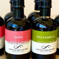 San Giacomo Balsamic Vinegars · 100 ml bottles | Andrea Bezzecchi of Acetaia San Giacomo is recognized as an award-winning p...