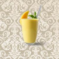 Mango Yogurt Smoothie · A traditionally blended yogurt-based drink with mango pulp.
