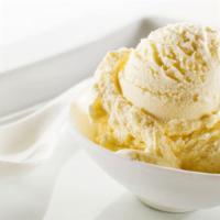 Haagen Dazs Vanilla Ice Cream · Two scoops of rich and creamy vanilla ice cream made sweet cream and Madagascar vanilla.