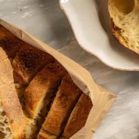 Wood-Fired Baked Bread · Pugliese Olive Oil