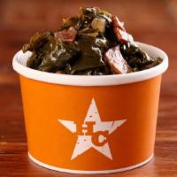 Collard Greens With Applewood Smoked Bacon · Gluten Free, Dairy Free.