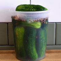 Kosher Dill Pickles · Classic, garlicky cumber pickle. 1 Quart (about 10 pickles)