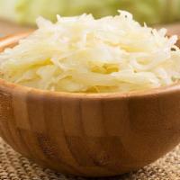 Sauerkraut · Classic, naturally fermented kraut - made from just cabbage & salt! 1 QUART (That's a lo...