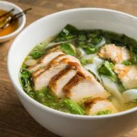 Chicken Pho · AKA ‘chicken noodle soup” or “‘breakfast for dinner’ w/ free-range chicken, fresh rice noodl...