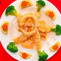 Shrimp And Veg Tempura App · 2 pc shrimp and mix veg tempura