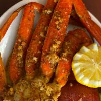 Snow Crab · Comes with corn and potatoes