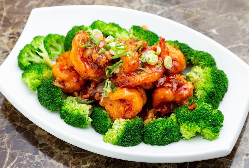 Crispy Jumbo Prawns With Meat Sauce · Hot & Spicy. Shell off.