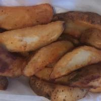 Potato Wedges · Half Pound