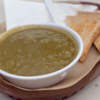 Soup Of The Day · Served with bread.