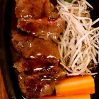 Beef Teriyaki · Prime shell steak with teriyaki sauce.