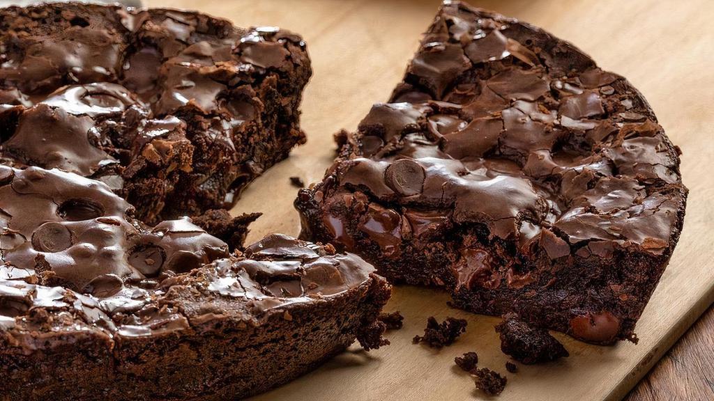 Mega Triple Chocolate Brownie · A rich, fudgy, amazingly delicious brownie made with Ghirardelli® chocolate chips. Big enough for the whole family!