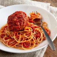 Kids' Spaghetti & Giant Meatball · 