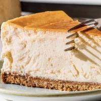 Y. Style Cheesecake · House Made Cheesecake, Fresh Whipped Sweet Cream (Claremont Diner Recipe)