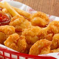 Shrimp Basket With Fries · 21 pieces. served with large fries