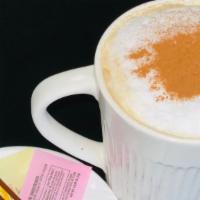 Hot Cappuccino_Expreso · WITH_expreso, steamed ,milk ,cinnamon ,formed milk