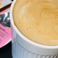P-S Coffee Latte · with expreso ,milk , sugar ,10ozn
con expreso, leche, azucar