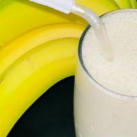 New Banana, Shakes 160Z · choose water or milk natural fruit.