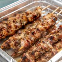 Chicken Stick · Served with Italian bread