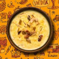 Rice Pudding · Broken rice slow cooked till thick and smooth in infused milk