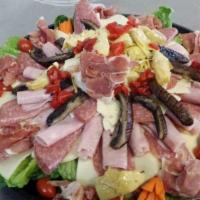 Antipasto Salad · Ham, salami, olives, mozzarella and pepperoni.