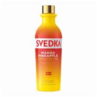 Svedka Vodka Mango Pineapple (375 Ml) · SVEDKA Mango Pineapple Flavored Vodka brings an island beat to the city street with vibrant ...