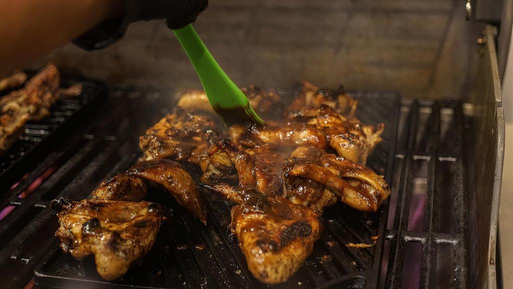Grilled Chicken Wings (6 Pieces) · 