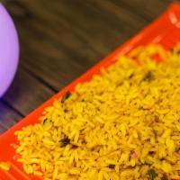 Rice And Beans Or Yellow Rice · 