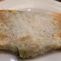 Spinach Pie · With greek salad