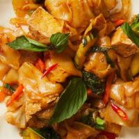 My Drunken Noodle (24 Oz) · Spicy. Medium spice. Pad kee Mao. Sautéed with wide rice noodles, special sauce, carrots, be...