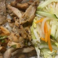 Grilled Chicken · With vermicelli.