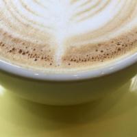 Cappuccino 8Oz · 2oz espresso and steamed milk of your choice served as a 8oz drink.