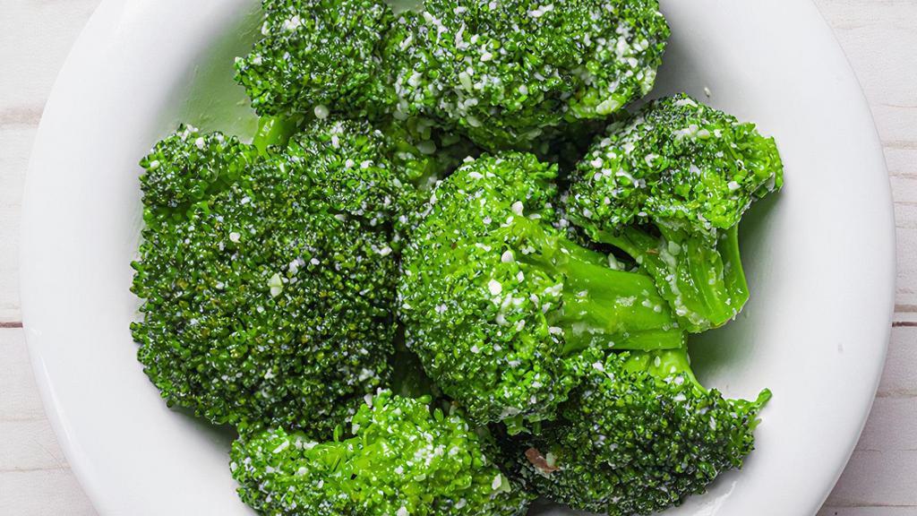 Side Garlic Parm Broccoli · (170 cal.)