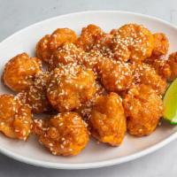 H2Go Firecracker Shrimp · Lightly fried shrimp tossed in our sweet and spicy Firecracker sauce. Finished with sesame s...