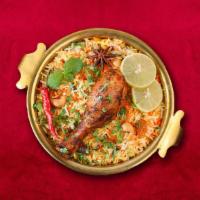 Great Chicken Biryani · Aromatic basmati rice prepared with authentic Indian spices and flavors with fresh chicken t...