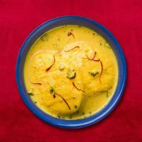 Imperial Rasmalai · Delicious Indian dessert made out of milk.