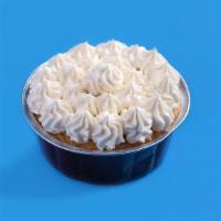 Vanilla Bean · Sweet vanilla bean cake topped w/ vanilla bean buttercream