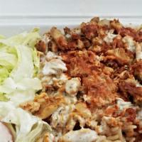 Chicken Over Rice · Add lam and chicken combo for an additional charge.
