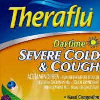 Theraflu Severe Cold & Cough Daytime · 1 single pack.
Daytime