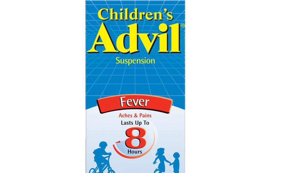 Children'S Advil · Ibuprofen Oral Suspension 100Mg per 5ml
pain Reliever/ Fever Reducer
Age 2-11