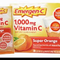 Emergen-C · 1000 mg
Vitamin C
Daily Immune Support