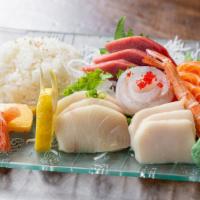 Chirashi Special Entrée · Assorted, raw fish over sushi rice.