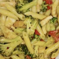 Broccoli, Garlic & Oil · Your choice of penne or spaghetti.