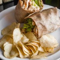 Mediterranean Wrap · Sliced turkey with fresh mozzarella, lettuce, tomato, onions and oil and vinegar on a whole ...