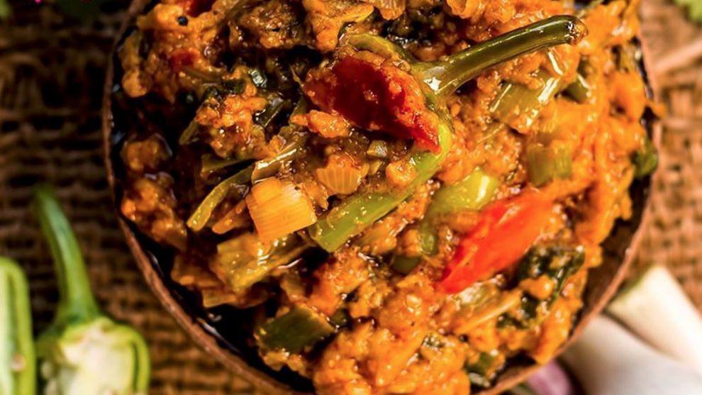 Baigan Bharta · Gluten-free. Smokey roasted eggplant mashed with Indian spices
