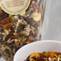 Trail Mix · Our own version of this favorite. Gluten free, vegan and kosher but it does contain nuts.