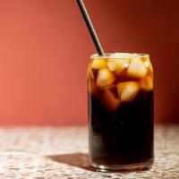 Iced Cold Brew · Hand-crafted in small batches daily, slow steeped in cold water for 20 hours.