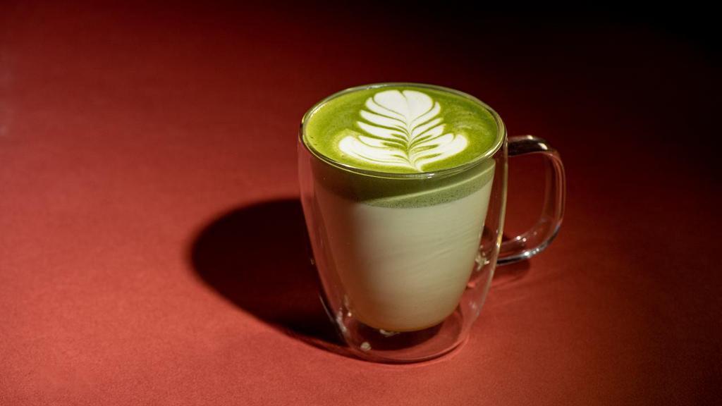 Matcha Latte · Smooth and creamy matcha blended with milk.